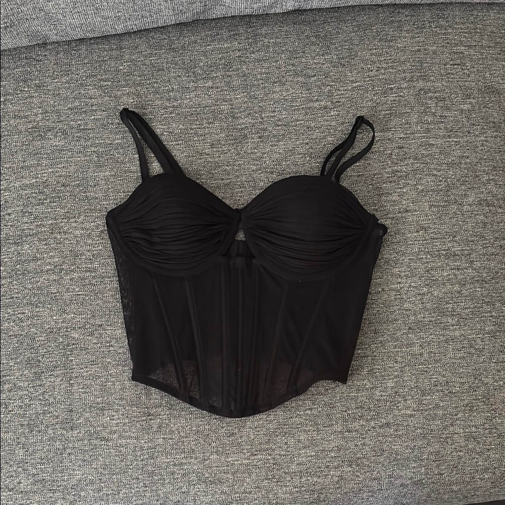 Black Corset Top
